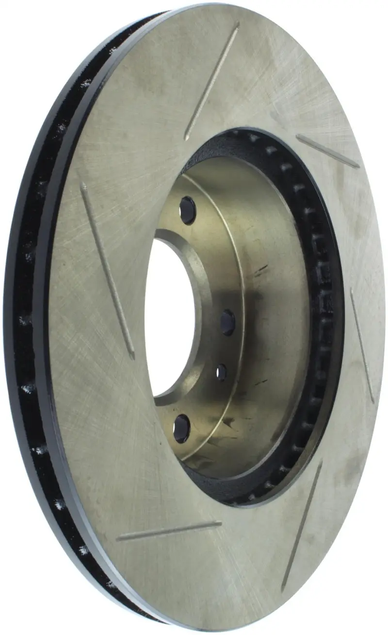 Stoptech Slotted Performance Brake Rotor – Precision-Machined For Enhanced Cooling And Bite 1