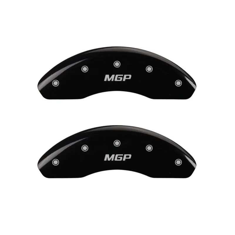 Mgp Engraved Front & Rear Brake Caliper Covers – Black Finish With Silver Accent 1