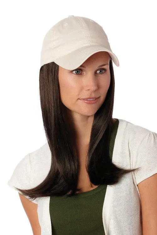Long Hat Beige By Henry Margu | Cotton Cap W/ Synthetic Hair 1