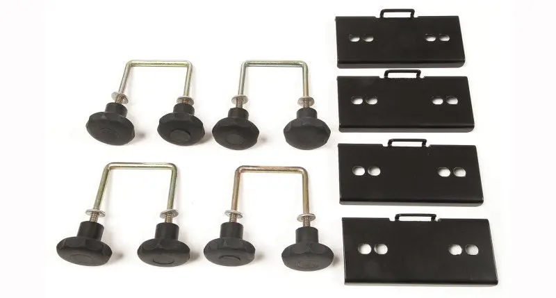Rhino-Rack Heavy-Duty U-Bolt Mounting Kit – 4-Piece (Compatible With Masterfit Roof Racks) 1