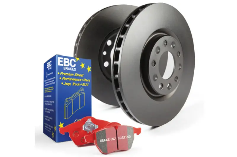 Stage 12 High-Performance Brake Kit – Redstuff Pads & Rk Drilled/Slotted Rotors 1