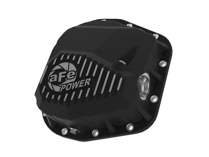 Afe Pro Series Rear Differential Cover For 1997–2023 Ford F-150 – Black Anodized With Machined Cooling Fins 1