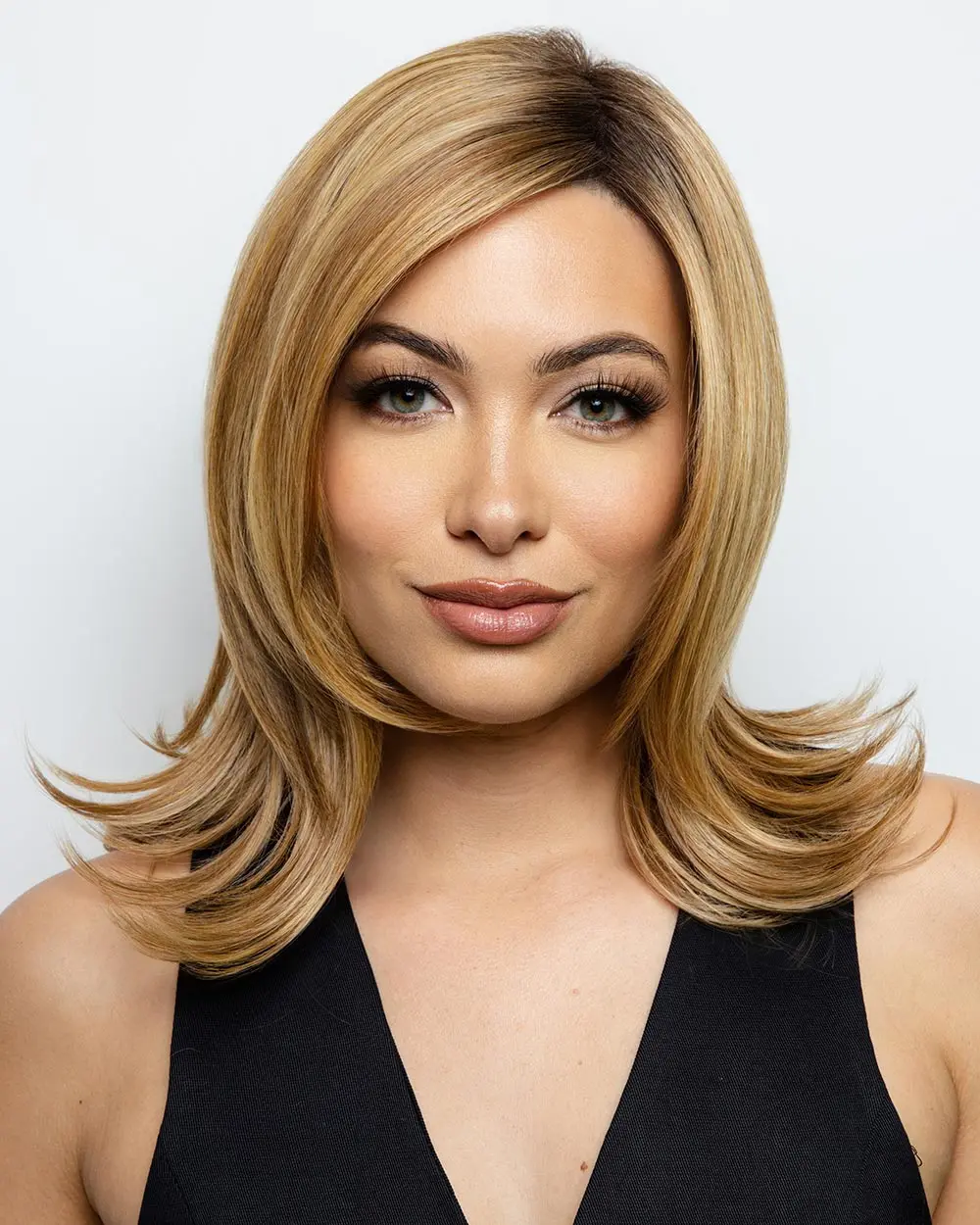 Sophia Wig By Rene Of Paris | Lace Front + Partial Monofilament (Heat Friendly Synthetic) 1