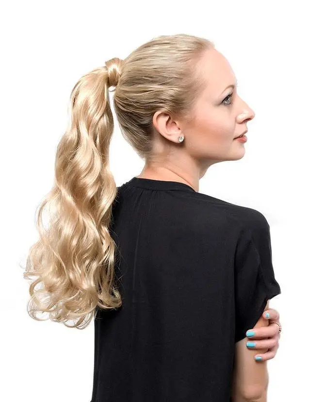 Ba853 Pony Wrap Curl Long Hairpiece By Wigpro | Bali Synthetic Hair Pieces 1