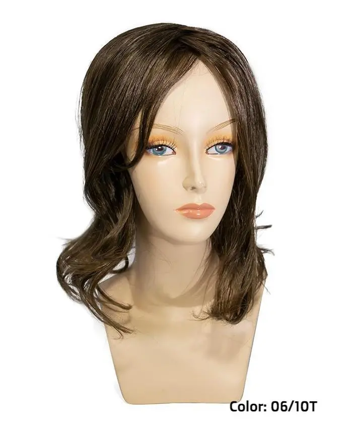 Ba881 Synthetic Mono Top L Hairpiece By Wigpro | Bali Synthetic Hair Pieces 1