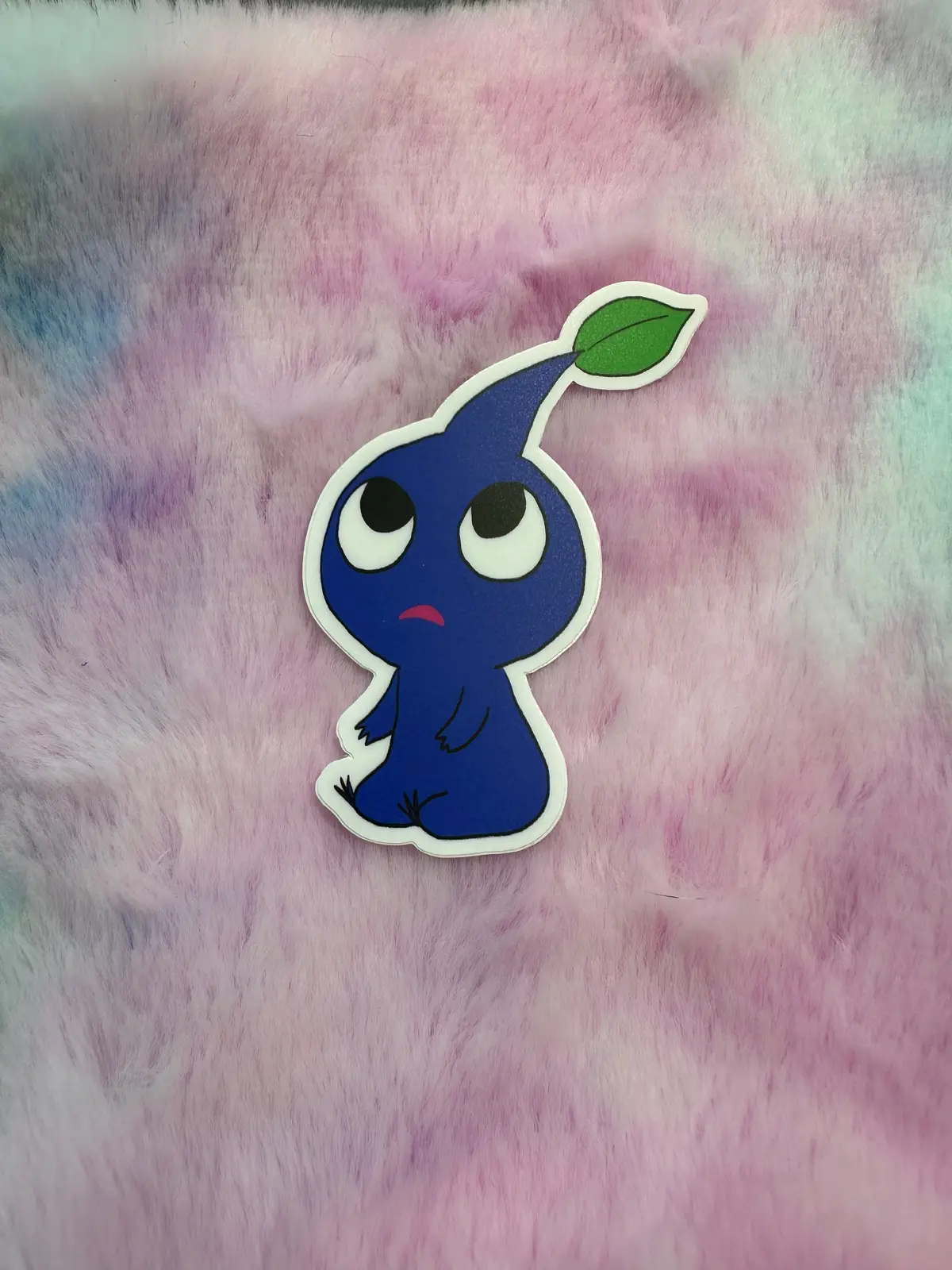 Blue Tiny Helper Sticker 1