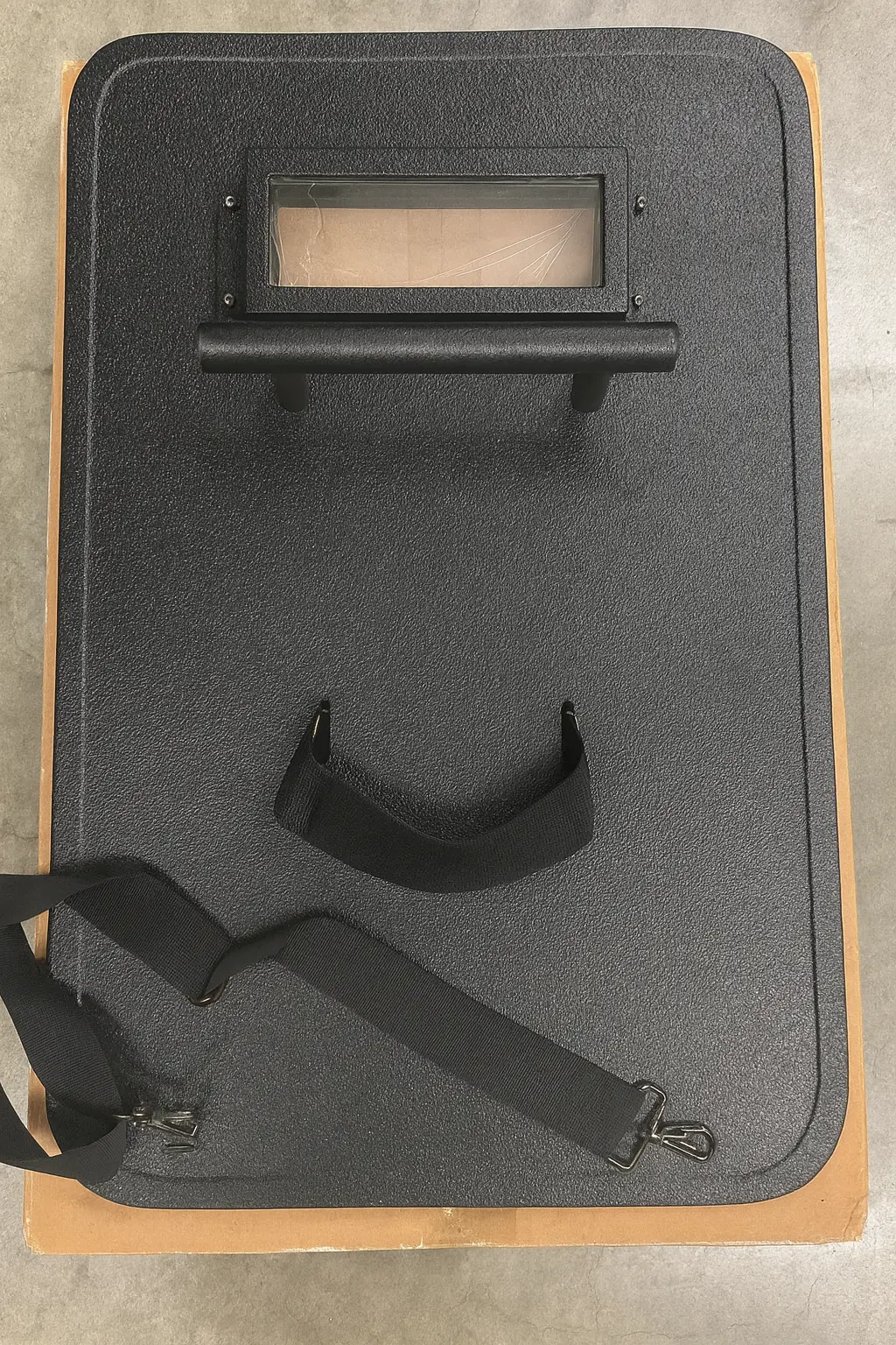 Longfri Technologies Co. Level Iii+ Lightweight Shield With Viewport - Flat Rectangle 1