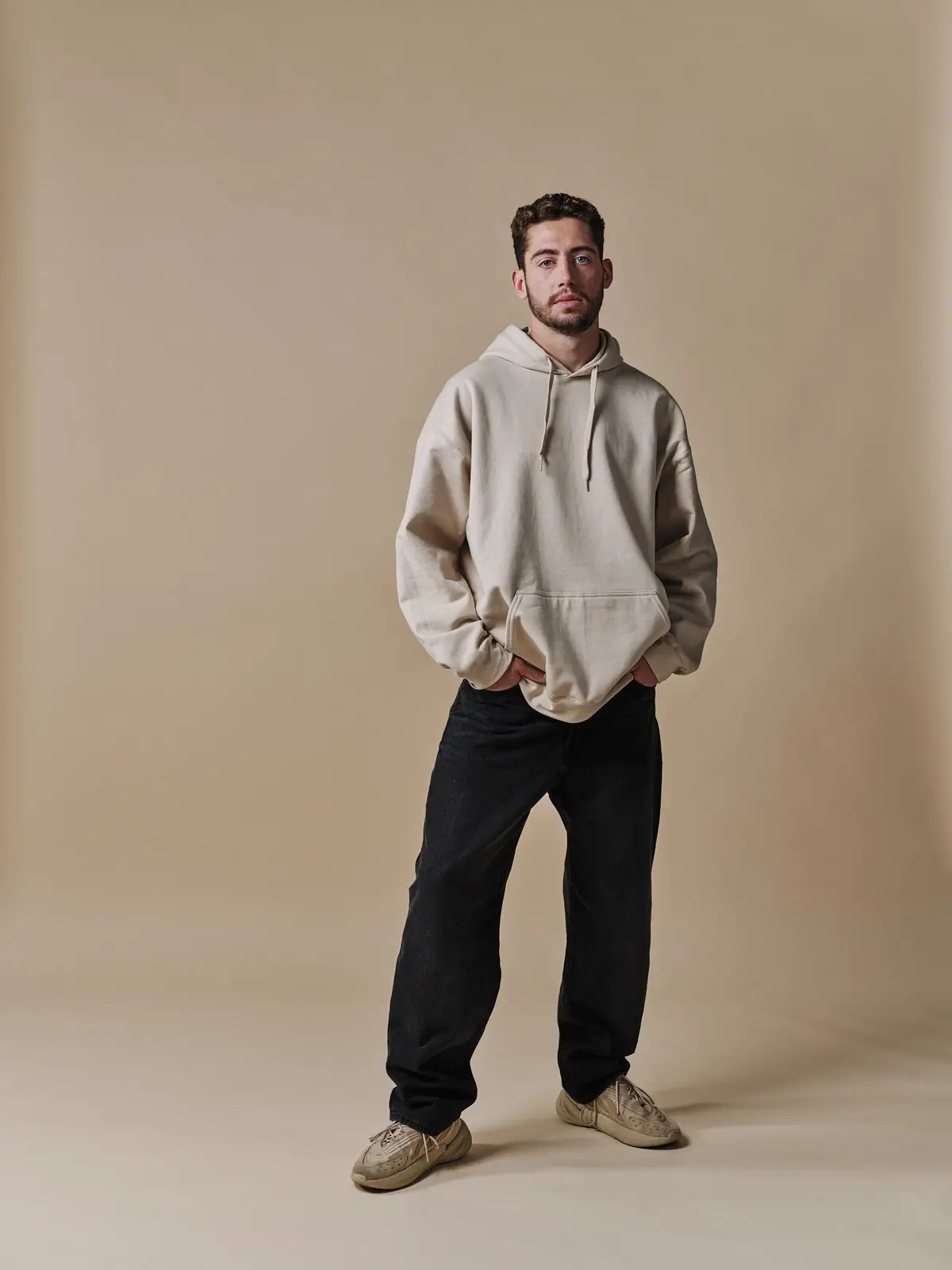 The Safe Civilian Unisex Beige Bulletproof Hoodie (Nij Iiia) 1