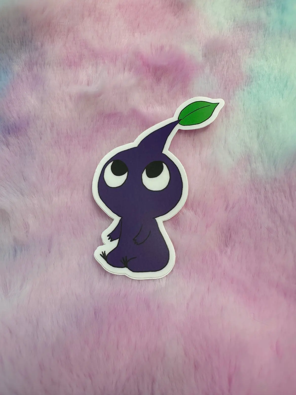 Purple Tiny Helper Sticker 1