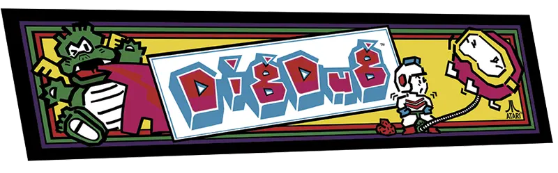 Dig Dug Marquee 1