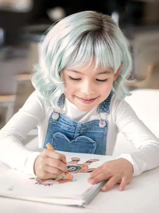Elsie Kids Wig By Amore | Synthetic Lace Front 1