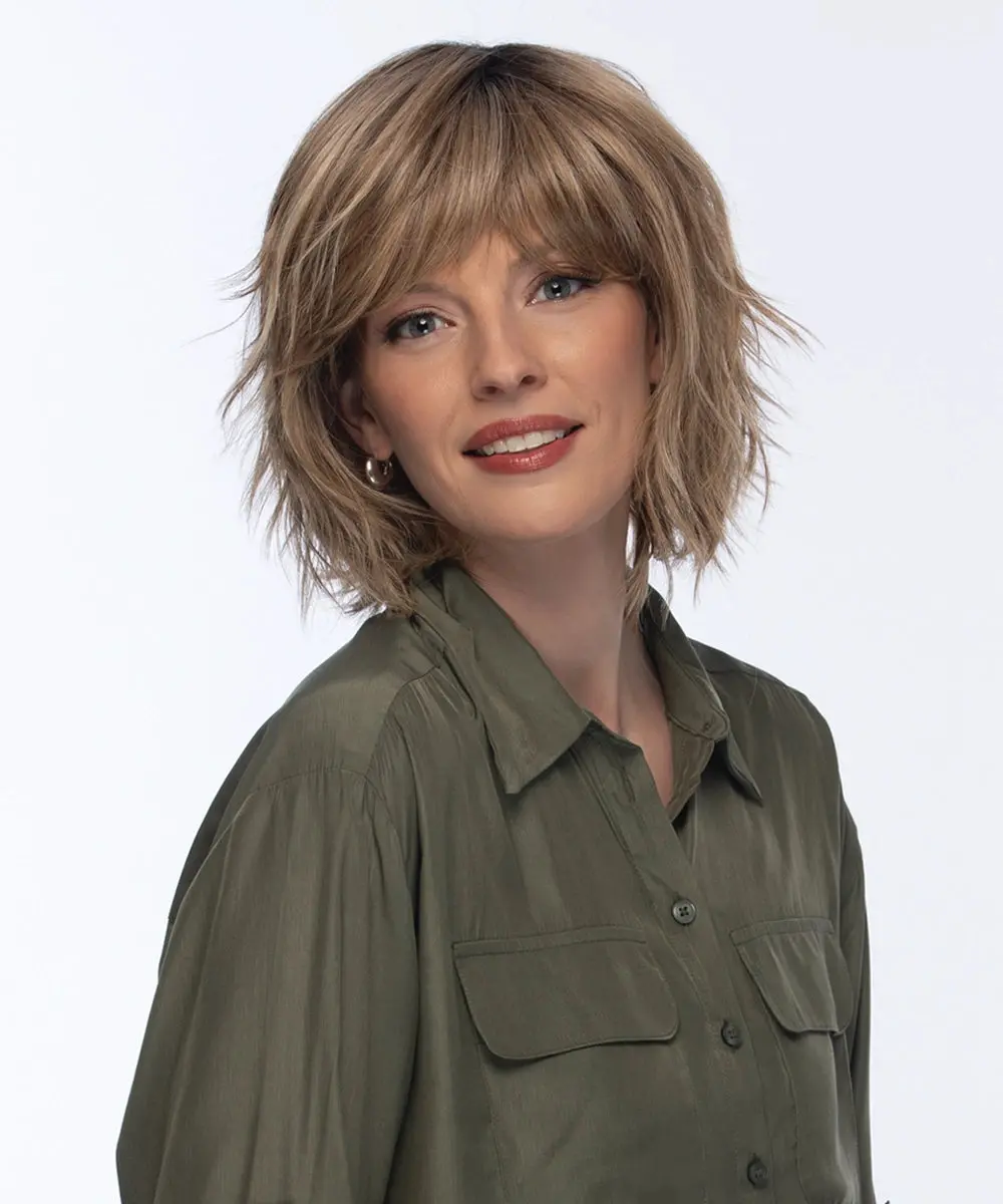 Hollis Wig By Estetica Designs | Heat Defiant (Monofilament ) 1