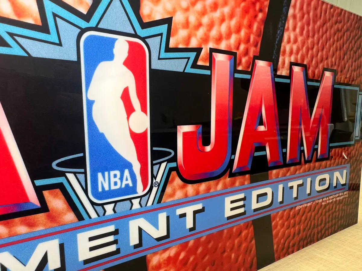 Arcade 1Up Nba Jam Shaq Edition Marquee 1