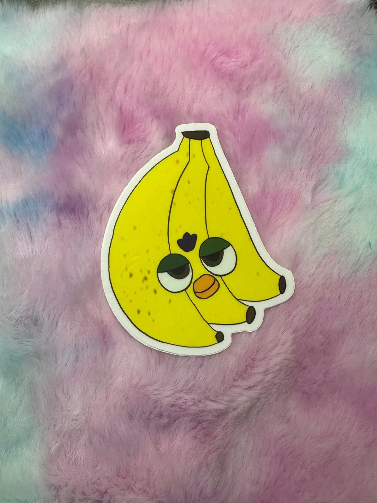 Banana Face Sticker 1