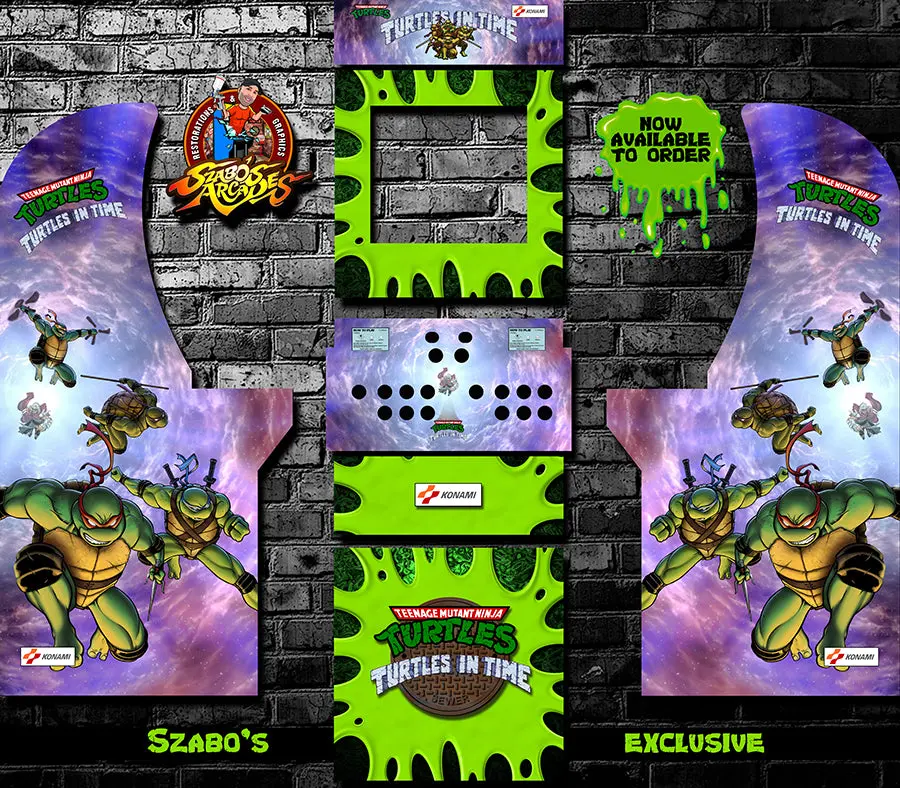 Arcade 1Up Turtles In Time Full Kit 1