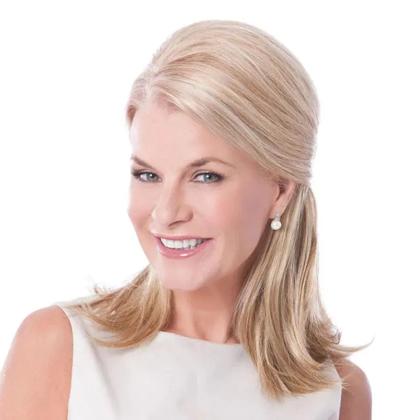 Pump It Up Straight Hairpiece By Toni Brattin | Heat Friendly Synthetic 1