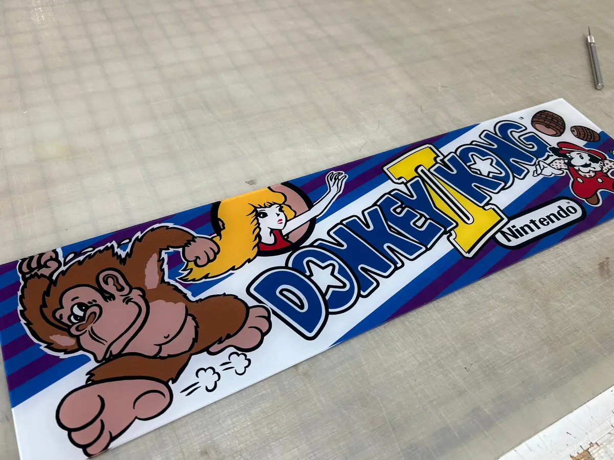 Donkey Kong 2 Marquee 1