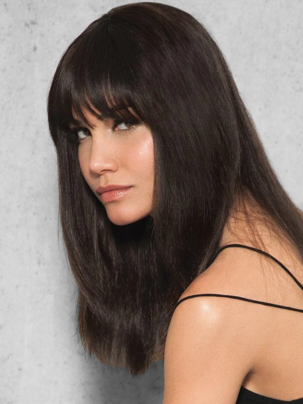 Human Hair Clip-In Bang By Hairdo | Monofilament Crown 1