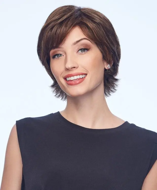 Top It Off With Fringe Hairpiece By Hairdo | Synthetic Hair Topper (Mono Crown) 1