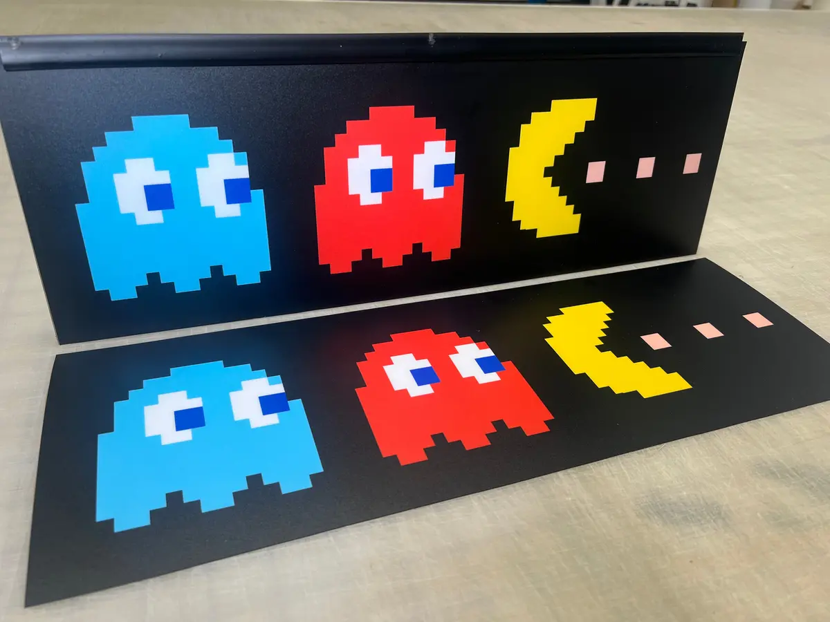 Arcade 1Up Pacman Plus J-Panel Graphic 1