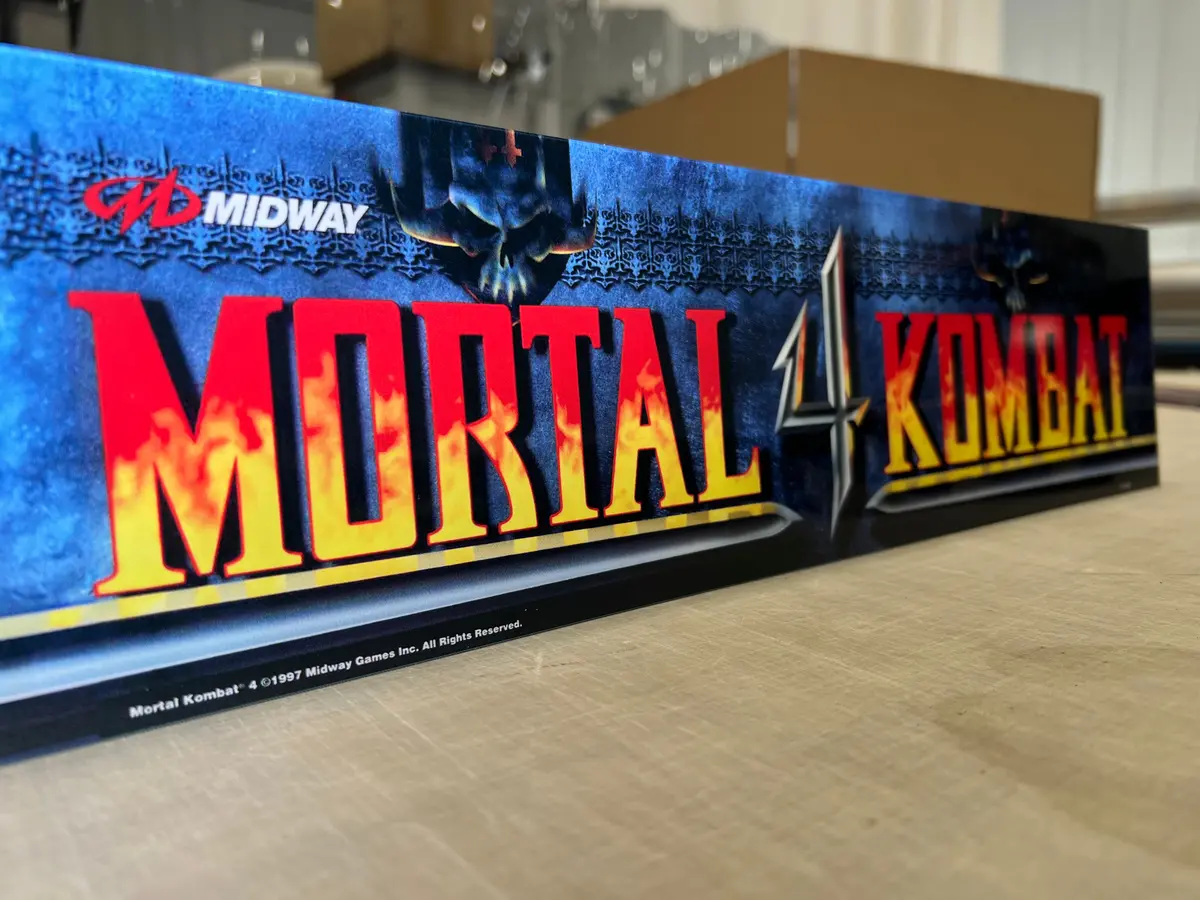 Arcade 1Up Mk4 Marquee For 30Th And Deluxe Model 1