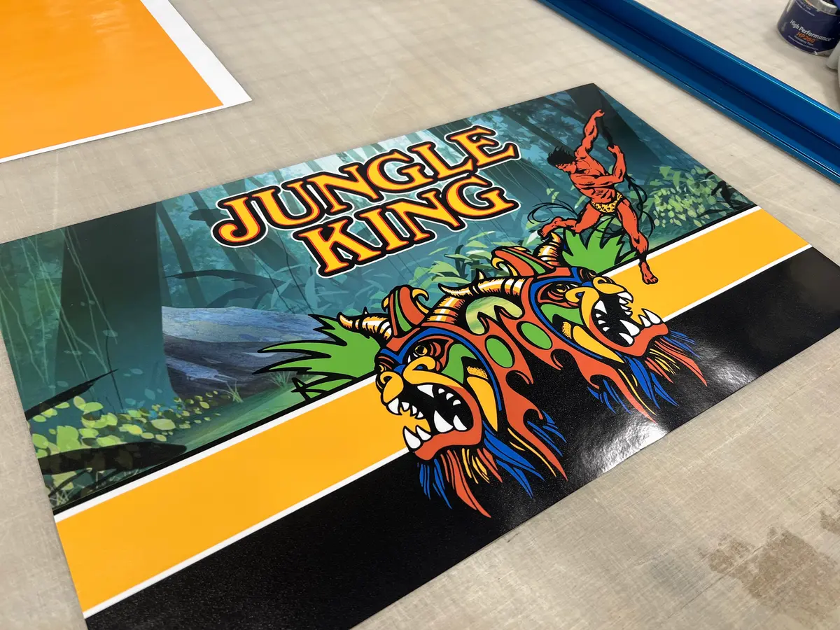 Jungle King Kick Art 1