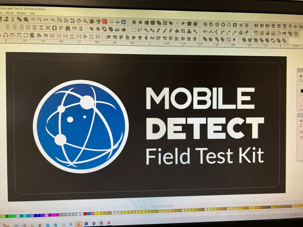 Detectachem Mobile Detect 2025 Field Test Kit Decals 1