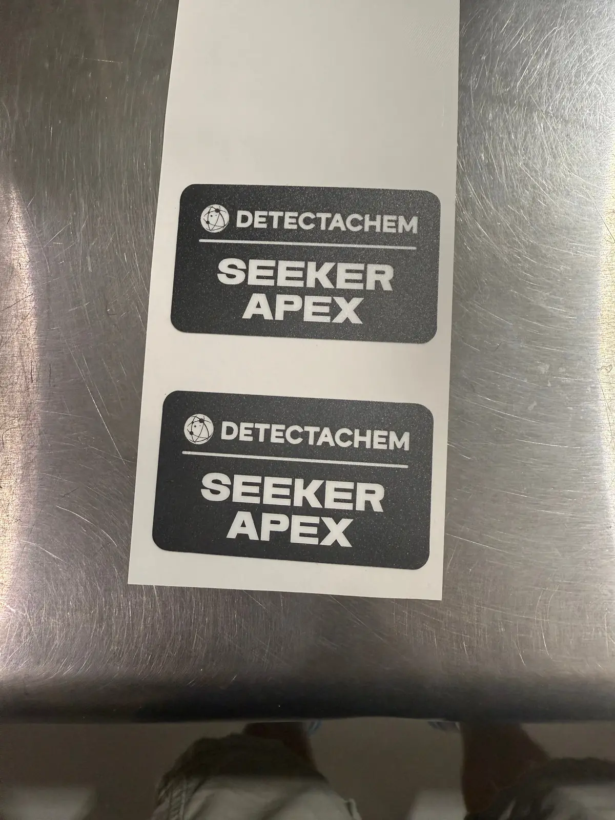 Detectachem- Seeker/ Apex Label, Skb Case 1