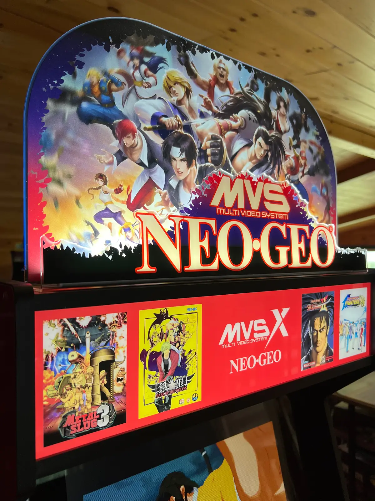 Neo Geo Mvsx Lighted Topper 1