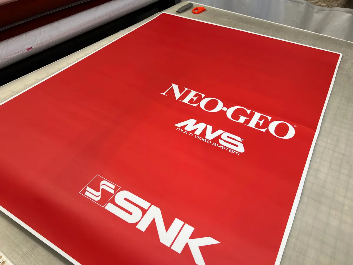 Neo Geo Big Red Right Side Art- Blemishville 1