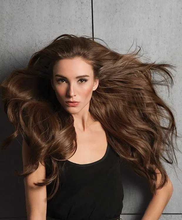 20" 2Pc Extension Set Hairpiece By Hairdo | Synthetic (Mono Top) 1