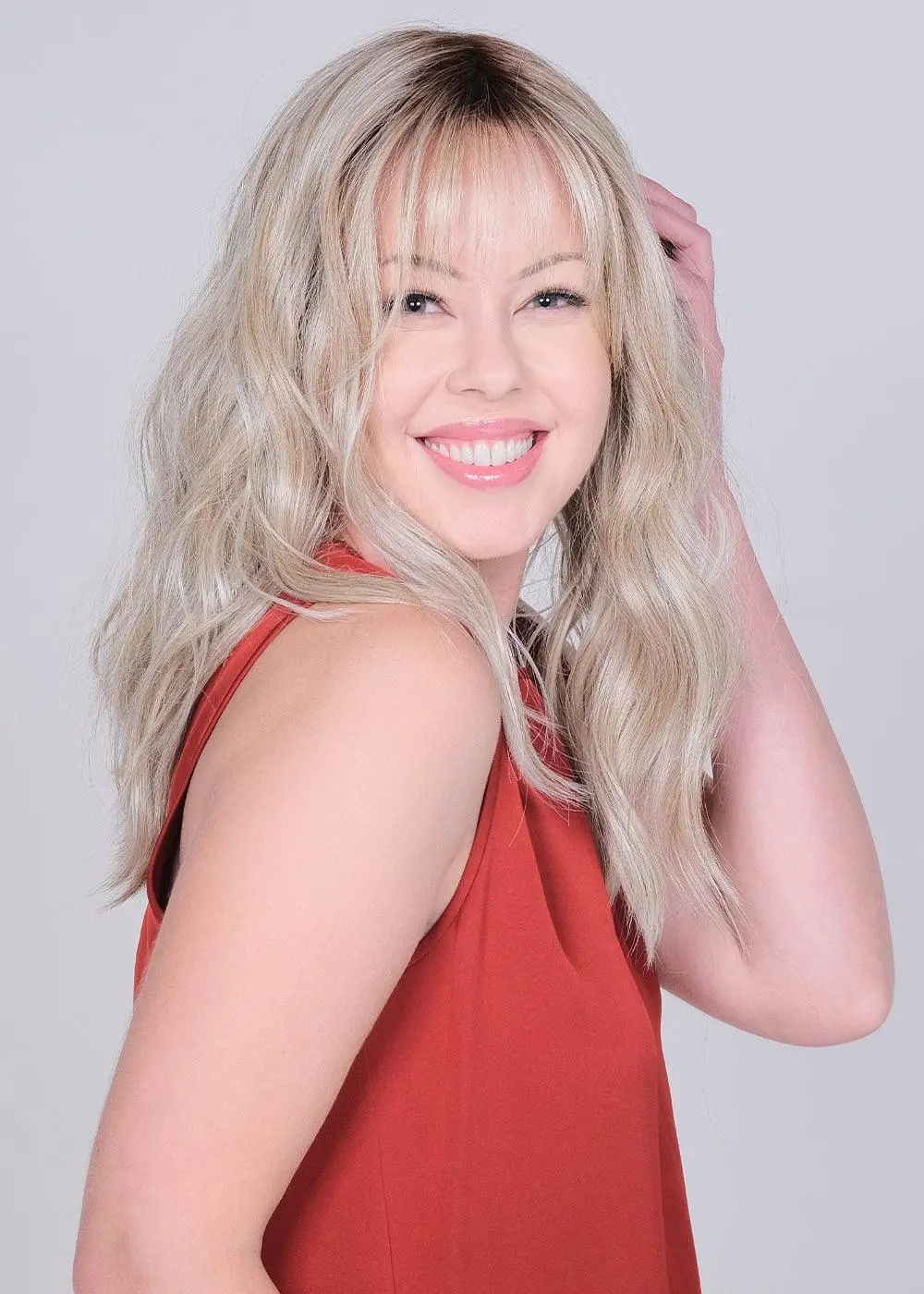 London High Tea Wig By Belle Tress | Heat Friendly Synthetic Lace Front (Mono Part) 1