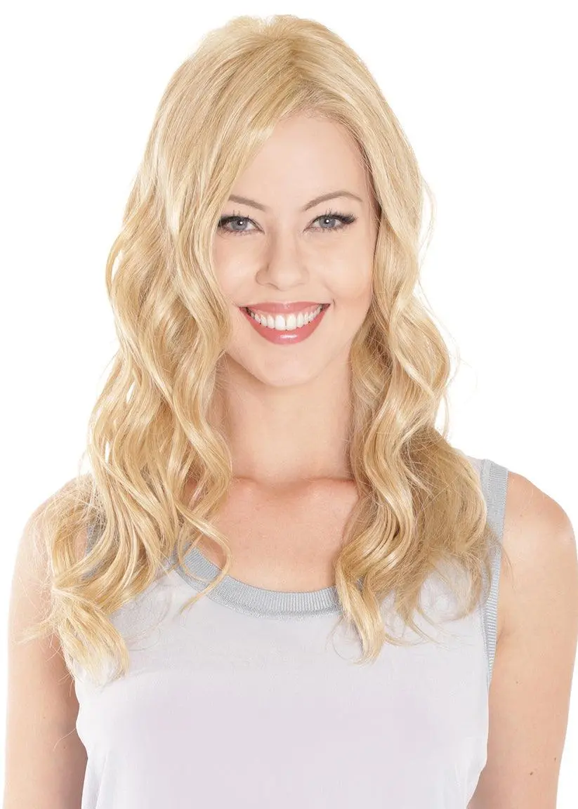 18" Hand Made Topper Wave By Belle Tress | Synthetic Topper 1