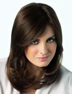 Long Top Piece Mono Wig By Amore | Synthetic Hair Fiber - Monofilament Base 1
