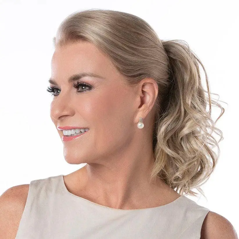 Pony Wavy Hairpiece By Toni Brattin | Heat Friendly Synthetic 1