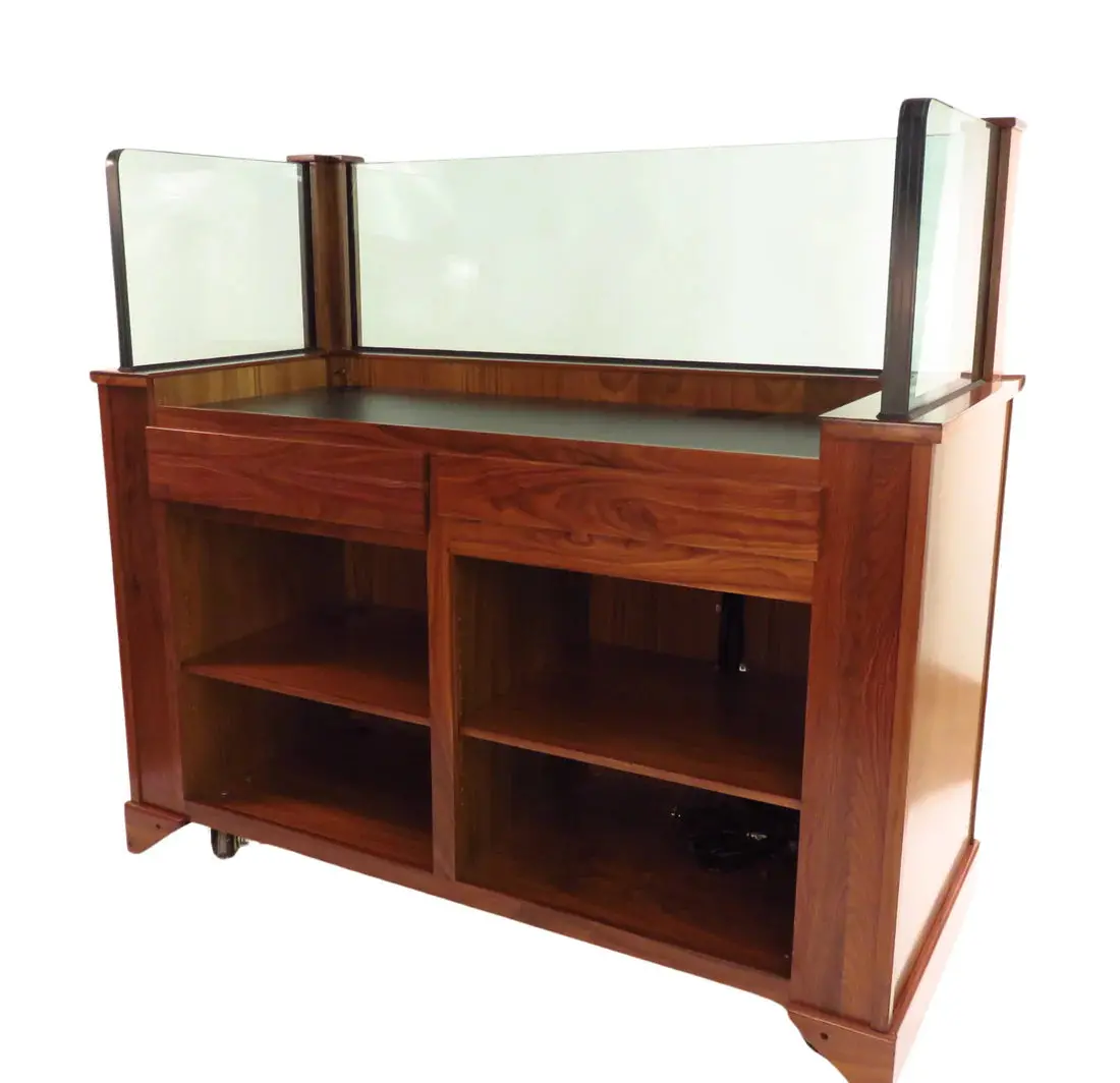 Executive Wood Products Protector Command Center™ – Nij Level Iii Bullet-Resistant Security Workstation 1