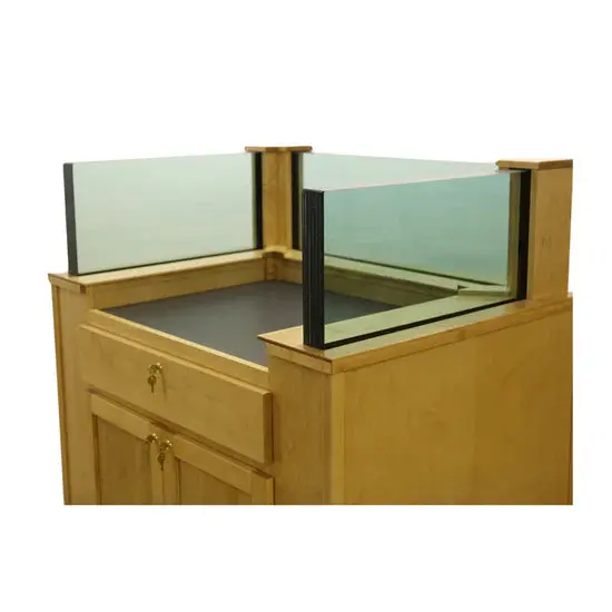 Executive Wood Products Protector™ Bullet-Resistant Security Podium – Nij-Certified Workstation 8