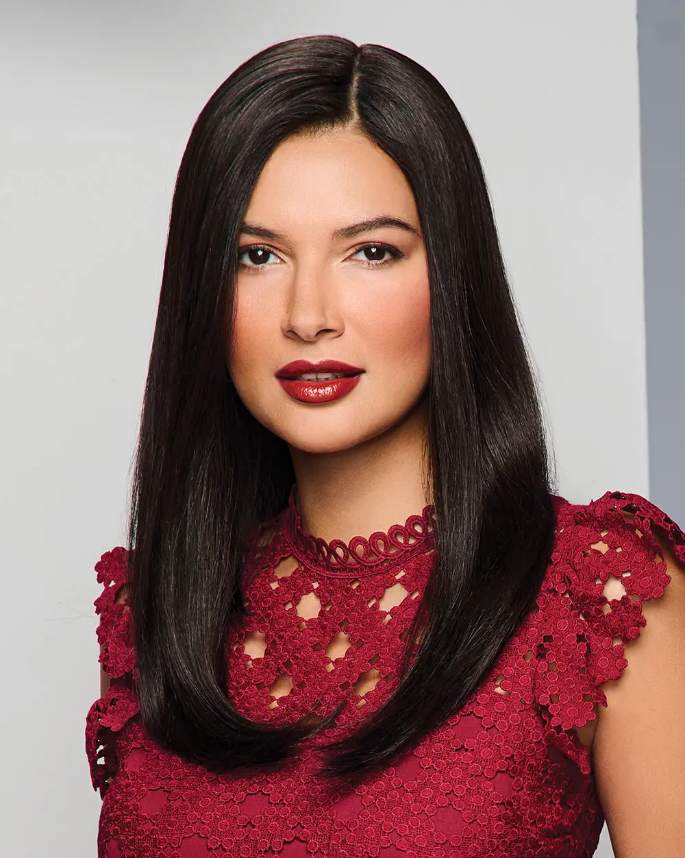 Unmatched 18” Topper By Raquel Welch | Synthetic Lace Front 1