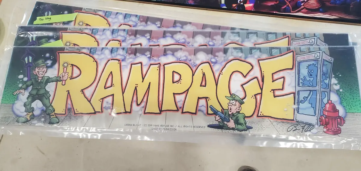 Large Rampage Marquee- Blemishville 1