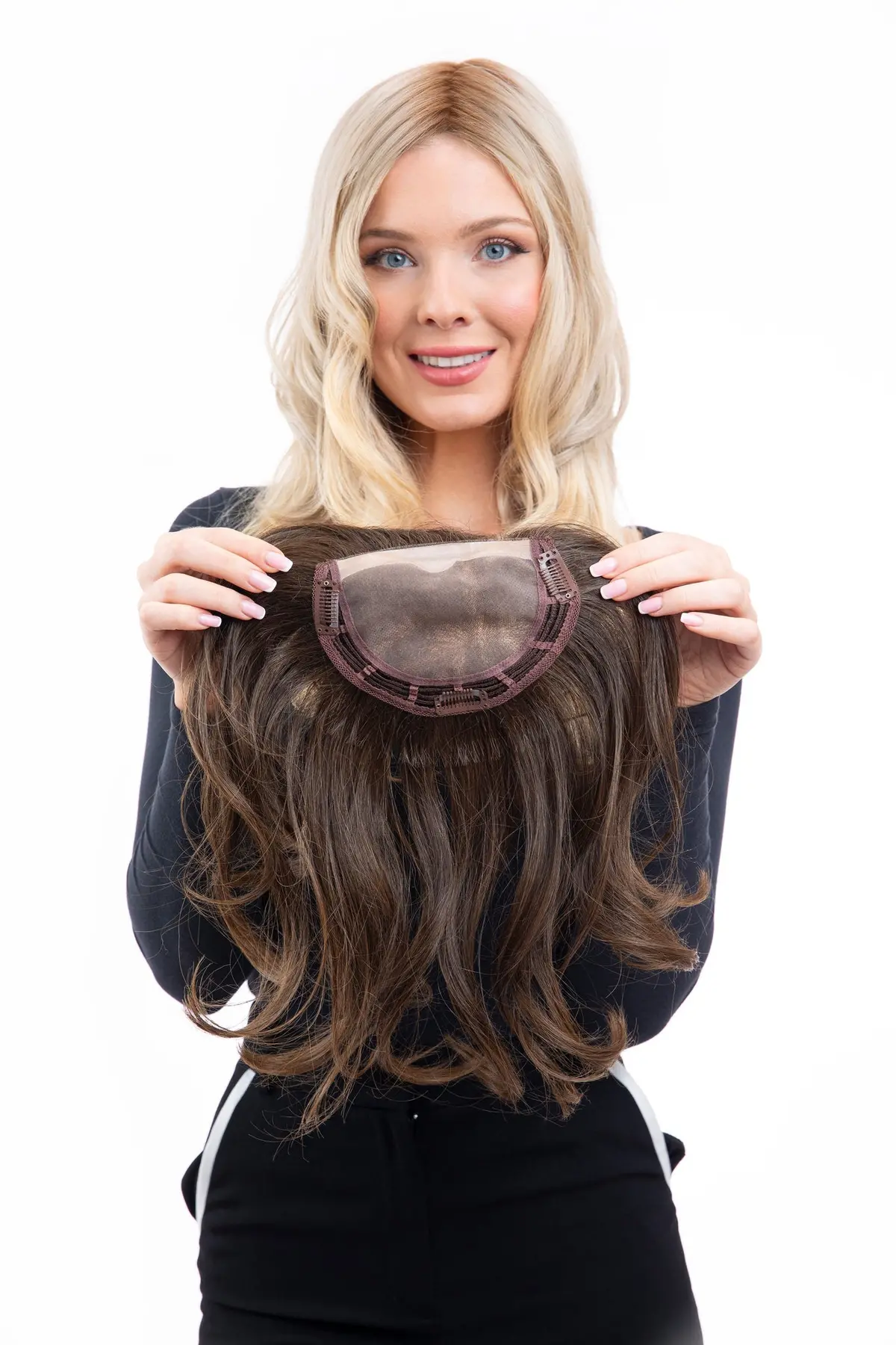 Hand-Tied Topper Long By Wigpro | Synthetic 2