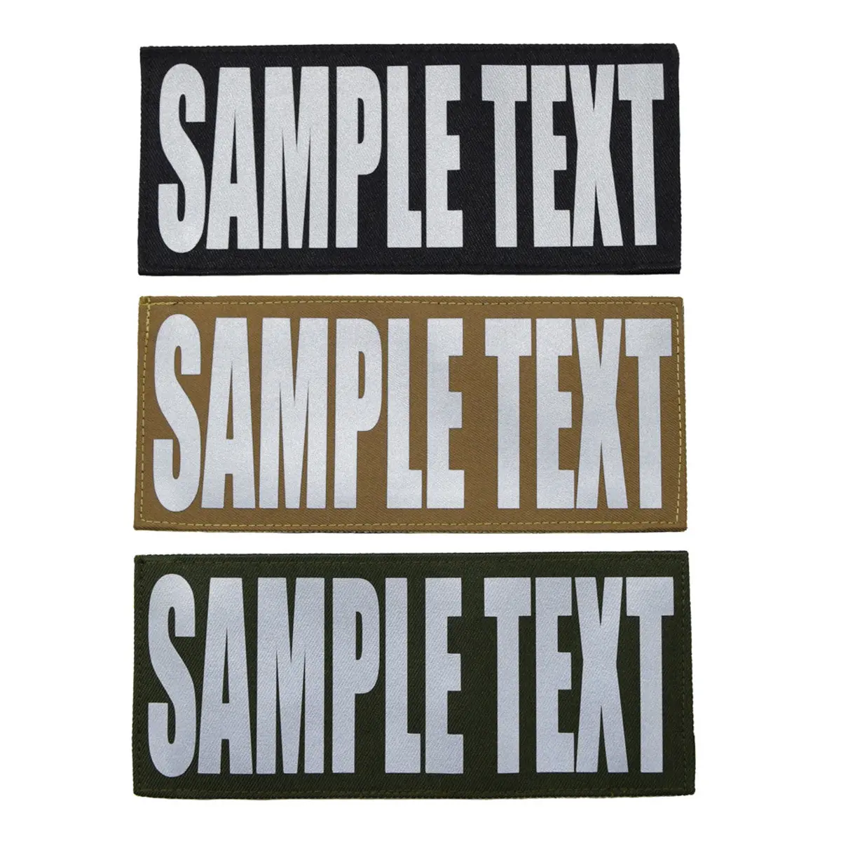 Shellback Tactical 3 X 7 Inch Custom Id Placard With Hook Back 1