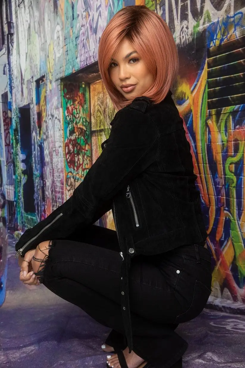 Silky Sleek Wig By Rene Of Paris | Synthetic (High Heat Machine Made) 1