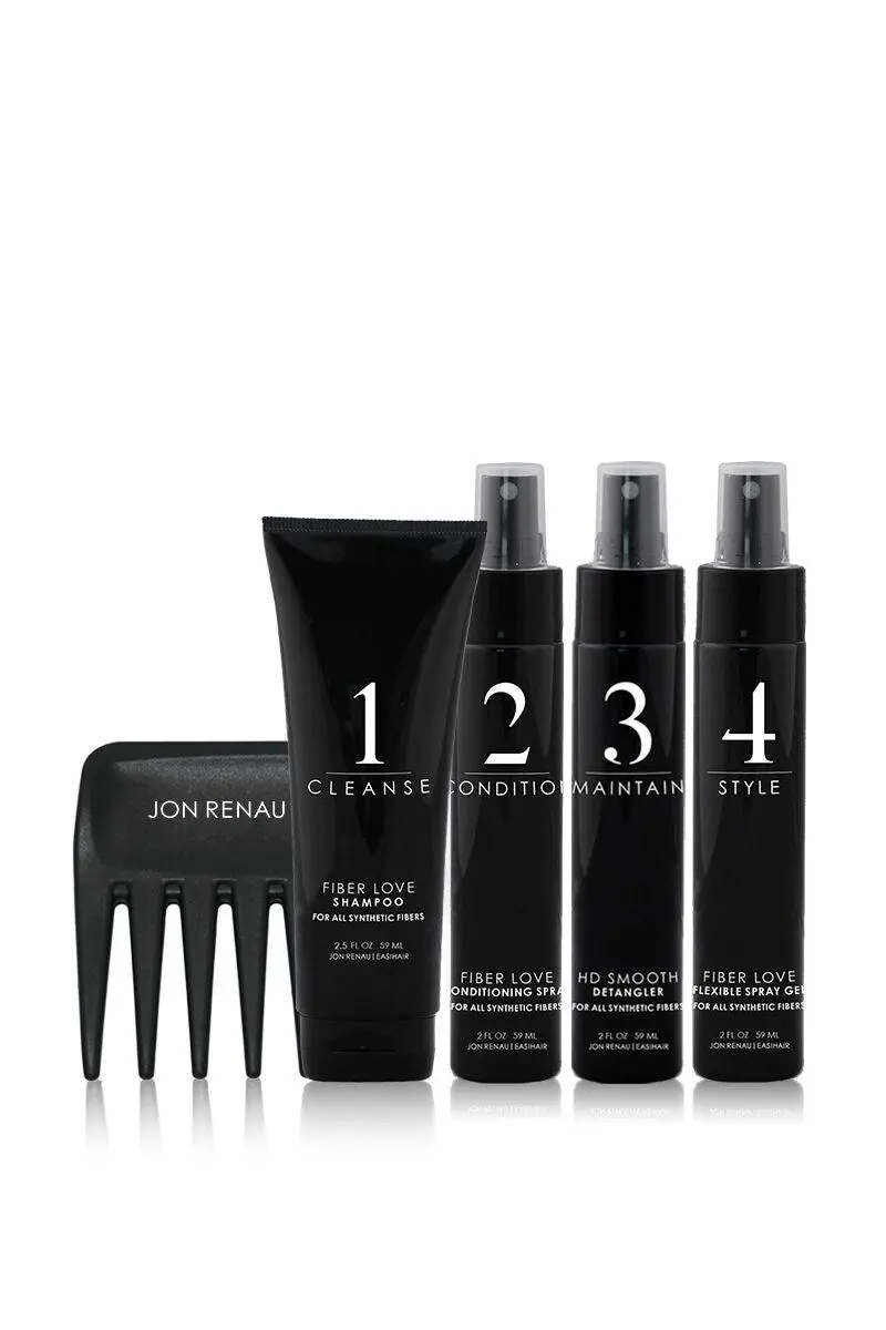 Synthetic Hair Care Travel Kit | Jon Renau 1