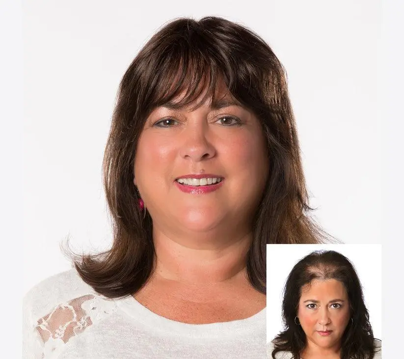 Faux Filler Straight Topper Hairpiece By Toni Brattin | Heat Friendly Synthetic 1