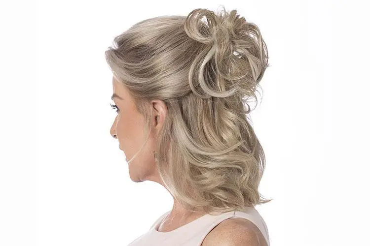 Petite Pouf Hairpiece By Toni Brattin | Heat Friendly Synthetic Ponytail (Hair Wrap ) | Clearance Sale Open Box (Unworn - Like New) 2