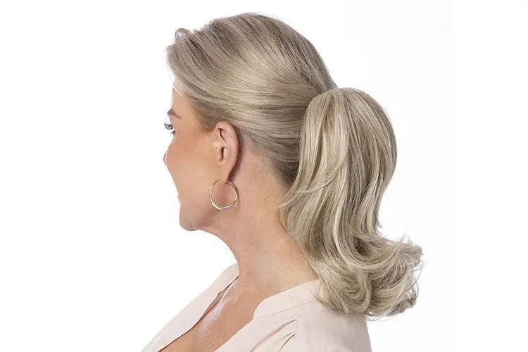 Layered Flip Pony Hairpiece By Toni Brattin | Heat Friendly Synthetic Ponytail (Clip-In) | Clearance Sale Open Box (Unworn - Like New) 2