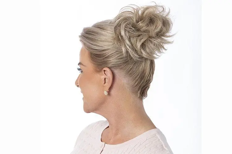 Twist Class Duo Hairpiece By Toni Brattin | Heat Friendly Synthetic Ponytail (Hair Bun ) 2