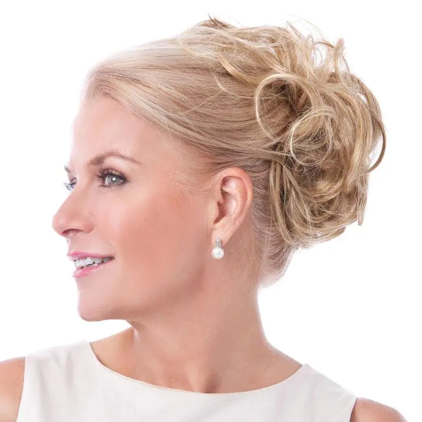 Twin Clip Soft Curl Hairpiece By Toni Brattin | Heat Friendly Synthetic 1