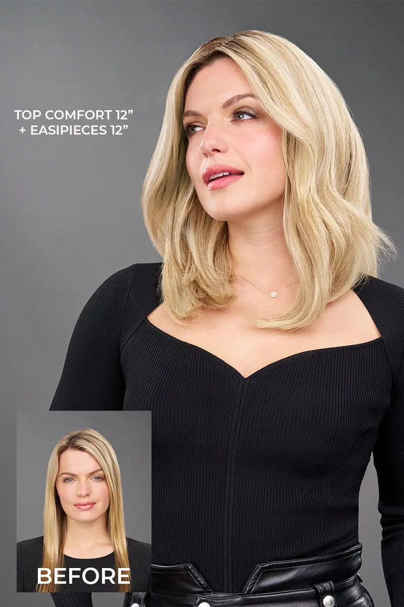 Top Comfort Topper By Jon Renau | Remy Human Hair 1