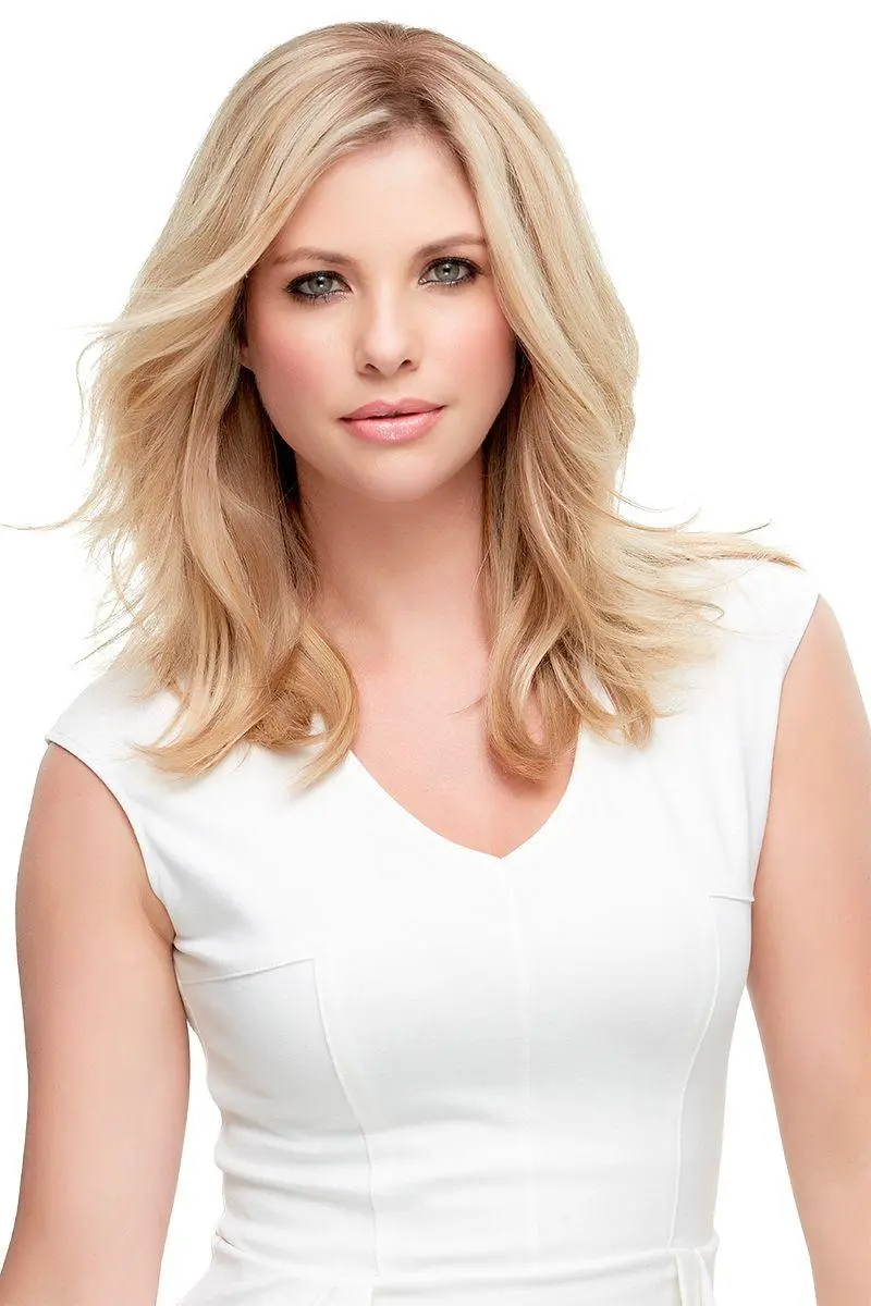 Top Style 12" Human Hair Addition By Jon Renau | 100% Remy Hair Piece (Monofilament Base) 1